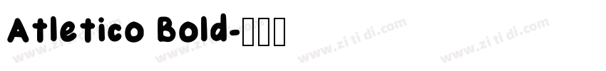 Atletico Bold字体转换